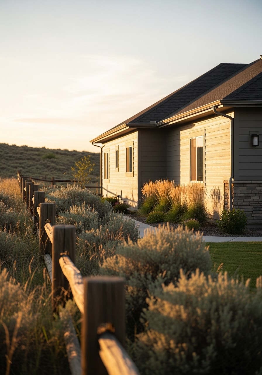 Well-maintained Canice home exterior showing quality workmanship and integration with the local landscape.